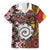 Personalised Aotearoa and Australia Together Hawaiian Shirt Koru and Kangaroo - Taniko with Aboriginal Motif