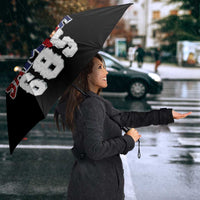 Super Samoa-Six Eight Five to The World Umbrella Traditional Samoan Tattoo Black Color