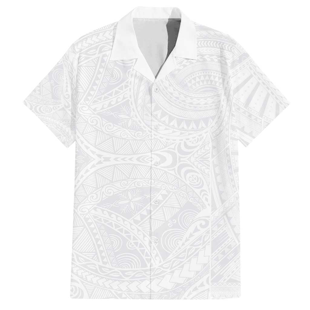 Lotu Tamaiti Samoan Art Tattoo Polynesian Pattern Family Matching Long Sleeve Bodycon Dress and Hawaiian Shirt