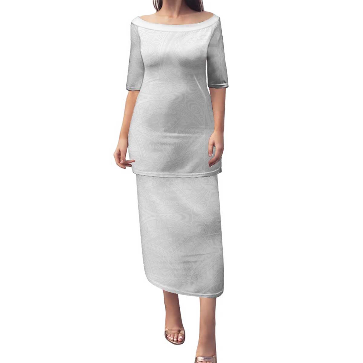 Lotu Tamaiti Samoan Art Tattoo Polynesian Pattern Family Matching Puletasi and Hawaiian Shirt