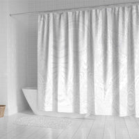 Lotu Tamaiti Samoan Art Tattoo Polynesian Pattern Shower Curtain