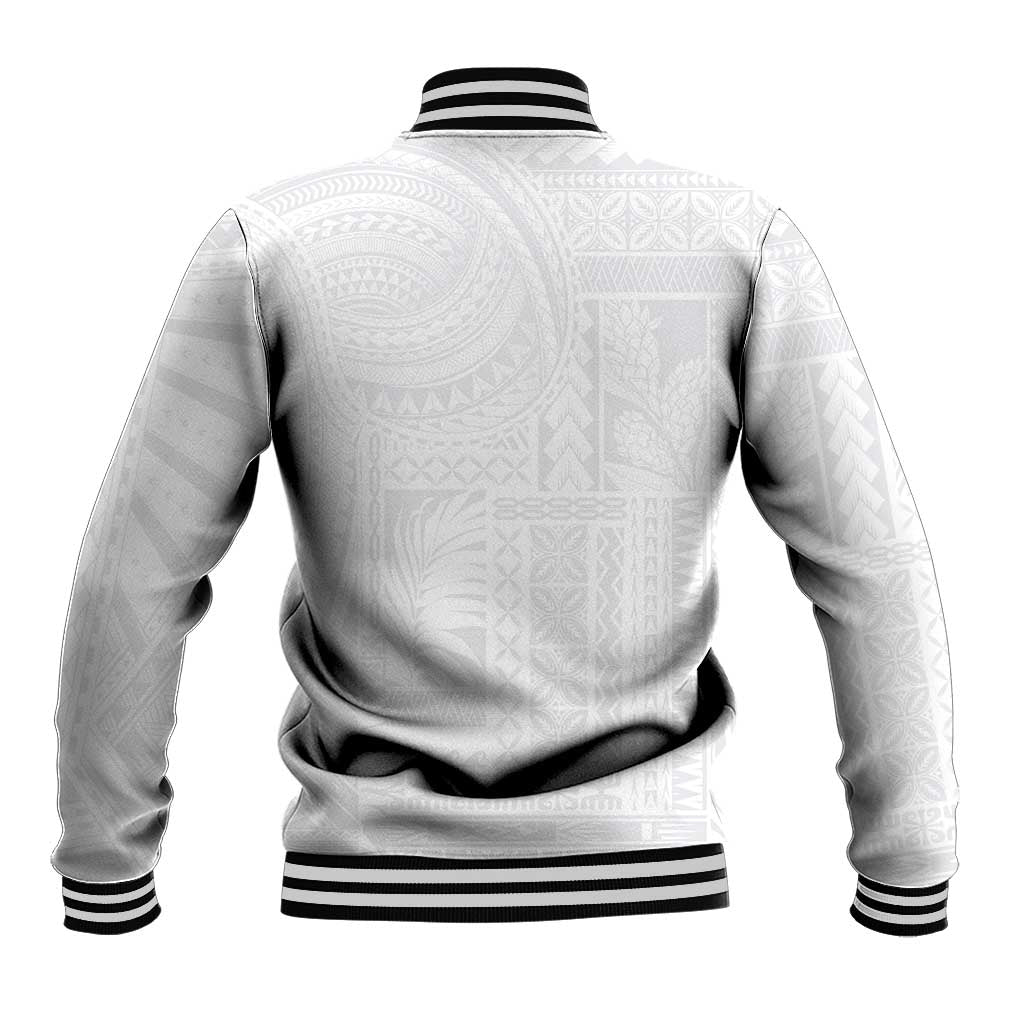 Lotu Tamaiti Samoan Art Tattoo Siapo Pattern Baseball Jacket