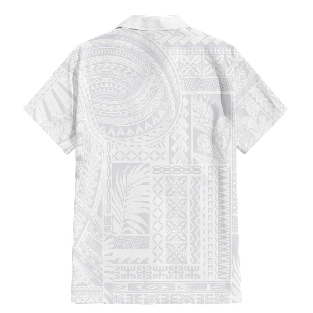 Lotu Tamaiti Samoan Art Tattoo Siapo Pattern Family Matching Mermaid Dress and Hawaiian Shirt