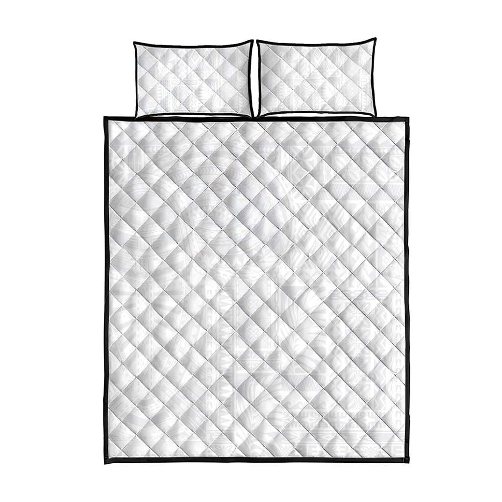Lotu Tamaiti Samoan Art Tattoo Siapo Pattern Quilt Bed Set