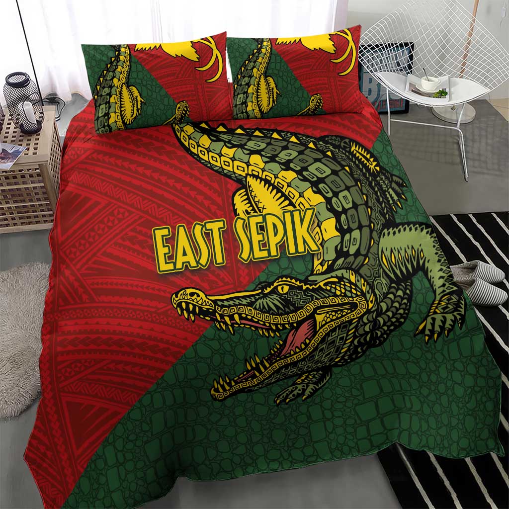 Sepik River Crocodile & Arts Festival Melanesian Pattern Bedding Set LT03 - Polynesian Pride