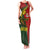 Sepik River Crocodile & Arts Festival Melanesian Pattern Family Matching Tank Maxi Dress and Hawaiian Shirt