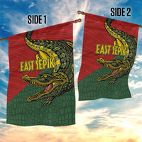 Sepik River Crocodile & Arts Festival Melanesian Pattern Garden Flag LT03 - Polynesian Pride