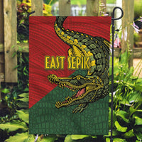 Sepik River Crocodile & Arts Festival Melanesian Pattern Garden Flag LT03 Garden Flag Red - Polynesian Pride
