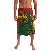Sepik River Crocodile & Arts Festival Melanesian Pattern Lavalava LT03 Red - Polynesian Pride