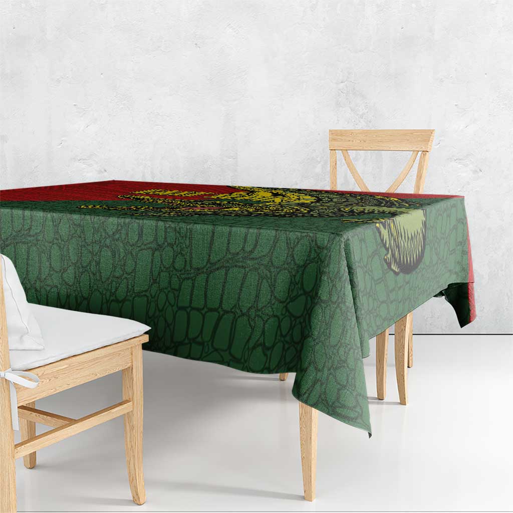 Sepik River Crocodile & Arts Festival Melanesian Pattern Tablecloth LT03 - Polynesian Pride