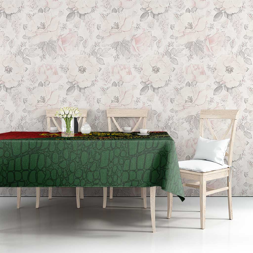 Sepik River Crocodile & Arts Festival Melanesian Pattern Tablecloth LT03 - Polynesian Pride