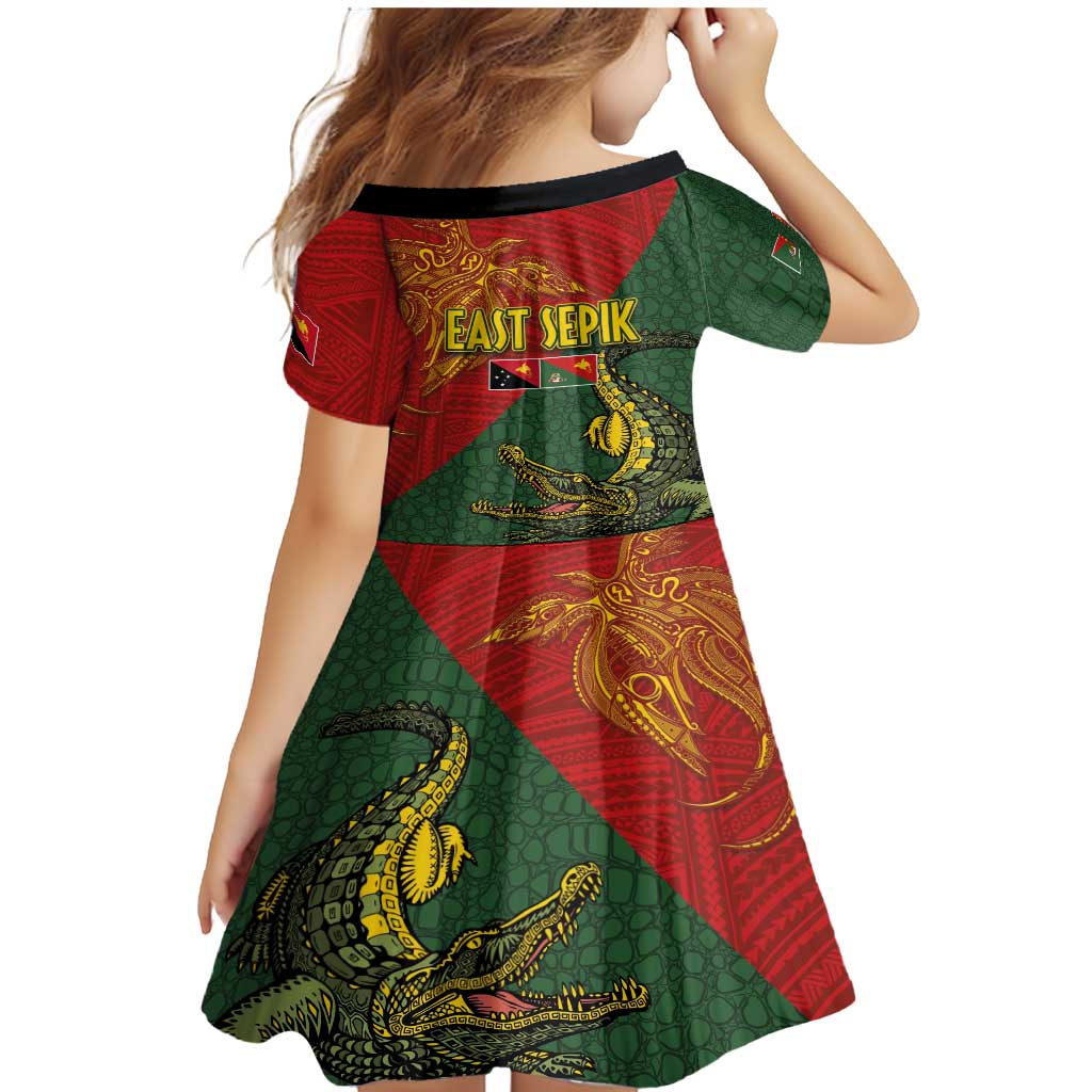Sepik River Crocodile & Arts Festival Family Matching Mermaid Dress and Hawaiian Shirt Bird-of-paradise Melanesian Tattoo
