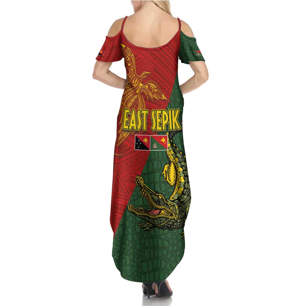 Sepik River Crocodile & Arts Festival Family Matching Summer Maxi Dress and Hawaiian Shirt Bird-of-paradise Melanesian Tattoo