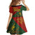 Sepik River Crocodile & Arts Festival Family Matching Tank Maxi Dress and Hawaiian Shirt Bird-of-paradise Melanesian Tattoo