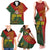 Sepik River Crocodile & Arts Festival Family Matching Tank Maxi Dress and Hawaiian Shirt Bird-of-paradise Melanesian Tattoo