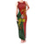 Sepik River Crocodile & Arts Festival Family Matching Tank Maxi Dress and Hawaiian Shirt Bird-of-paradise Melanesian Tattoo