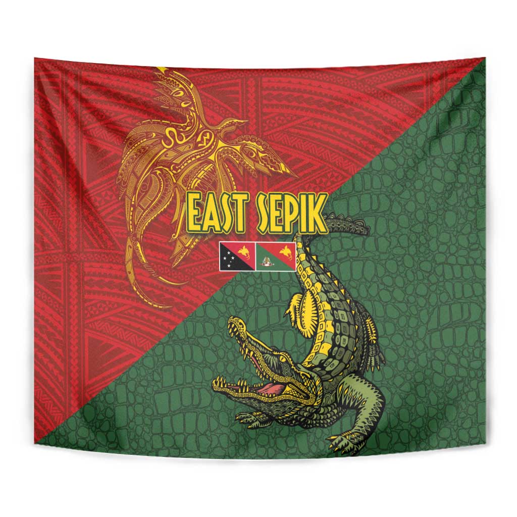 Sepik River Crocodile & Arts Festival Tapestry Bird-of-paradise Melanesian Tattoo