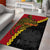 Papua New Guinea Independence Day Area Rug Bird-of-paradise Melanesian Tattoo