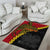 Papua New Guinea Independence Day Area Rug Bird-of-paradise Melanesian Tattoo