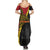 Papua New Guinea Independence Day Summer Maxi Dress Bird-of-paradise Melanesian Tattoo