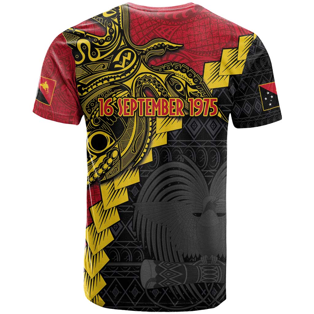 Papua New Guinea Independence Day T Shirt Bird-of-paradise Melanesian Tattoo