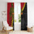 Papua New Guinea Independence Day Window Curtain Bird-of-paradise Melanesian Tattoo