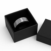 Traditional Polynesian Maori Tattoo White Color Spinner Ring - Polynesian Pride