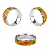 Traditional Polynesian Maori Tattoo Reggae Color Classic Ring - Polynesian Pride