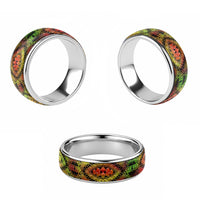 Traditional Samoa Maori Ornament Style Reggae Art Classic Ring - Polynesian Pride