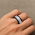 Traditional Samoa Maori Ornament Style White Color Spinner Ring - Polynesian Pride