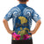 Custom Hawaii Lanai Island Family Matching Long Sleeve Bodycon Dress and Hawaiian Shirt Hibiscus Turle and Map with Polynesian Spiral LT03 - Polynesian Pride