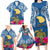 Custom Hawaii Lanai Island Family Matching Long Sleeve Bodycon Dress and Hawaiian Shirt Hibiscus Turle and Map with Polynesian Spiral LT03 - Polynesian Pride