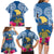 Custom Hawaii Lanai Island Family Matching Long Sleeve Bodycon Dress and Hawaiian Shirt Hibiscus Turle and Map with Polynesian Spiral LT03 - Polynesian Pride