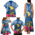 Custom Hawaii Lanai Island Family Matching Tank Maxi Dress and Hawaiian Shirt Hibiscus Turle and Map with Polynesian Spiral LT03 - Polynesian Pride