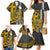 Hawaii Lanai Island Family Matching Mermaid Dress and Hawaiian Shirt Hawaiian Warrior and Kakau Symbols Abstract Tattoo LT03 - Polynesian Pride