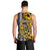 Hawaii Lanai Island Men Tank Top Hawaiian Warrior and Kakau Symbols Abstract Tattoo LT03 - Polynesian Pride