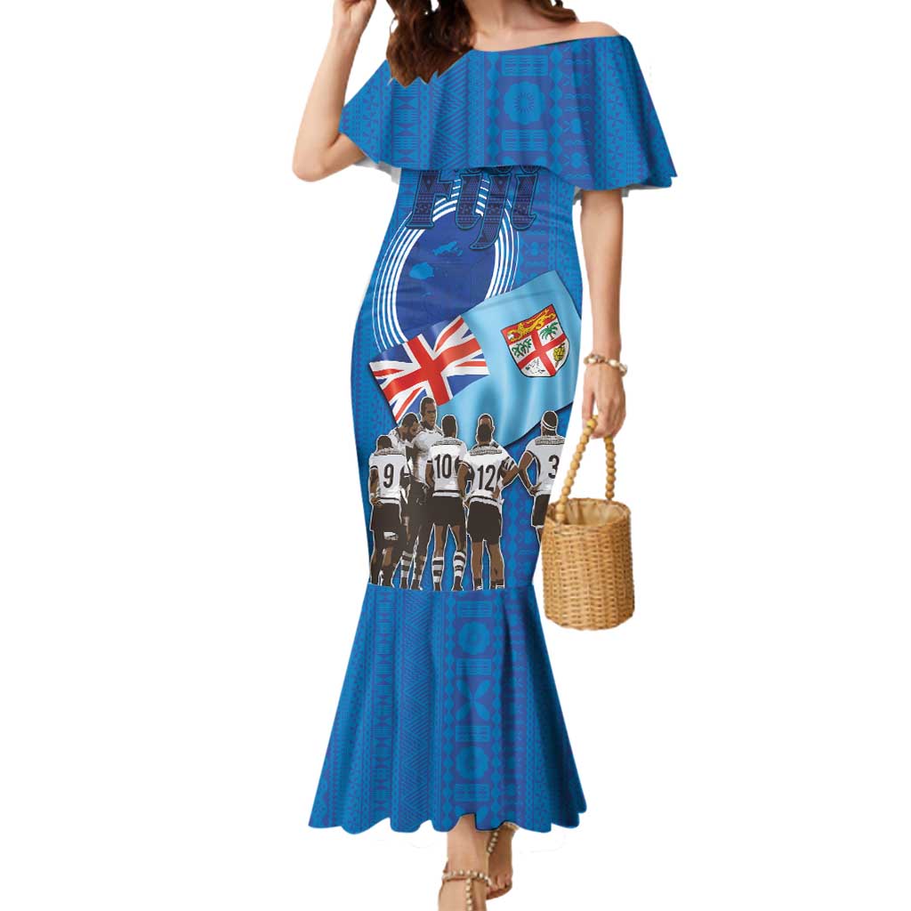 Fiji Rugby Sevens Mermaid Dress Commemorate Gold Medal - Rio de Janeiro 2016