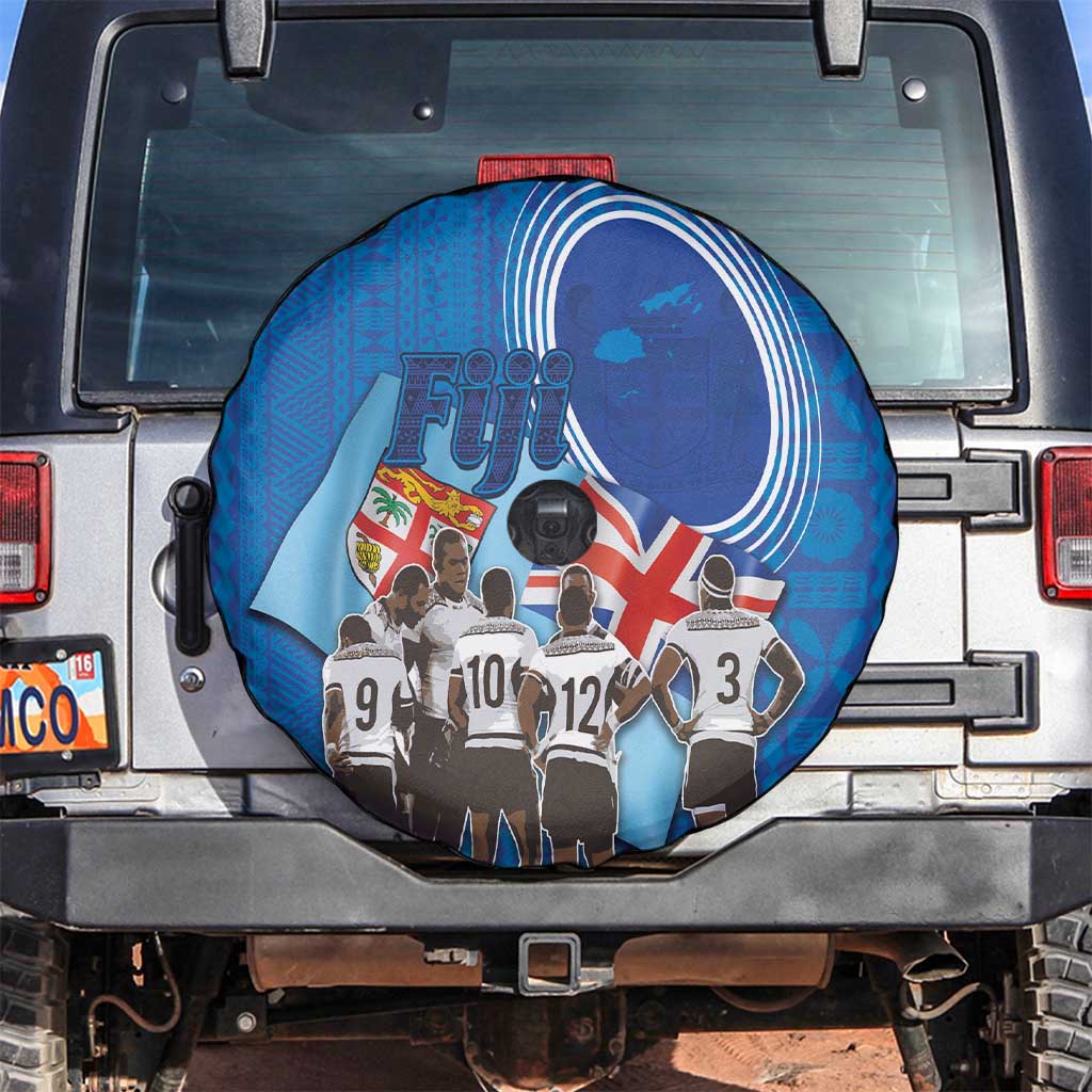 Fiji Rugby Sevens Spare Tire Cover Commemorate Gold Medal - Rio de Janeiro 2016