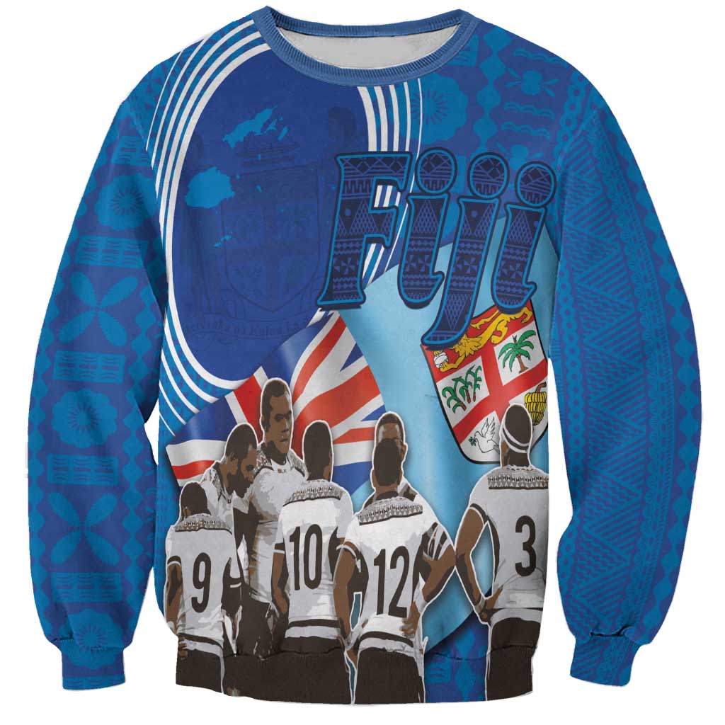 Fiji Rugby Sevens Sweatshirt Commemorate Gold Medal - Rio de Janeiro 2016