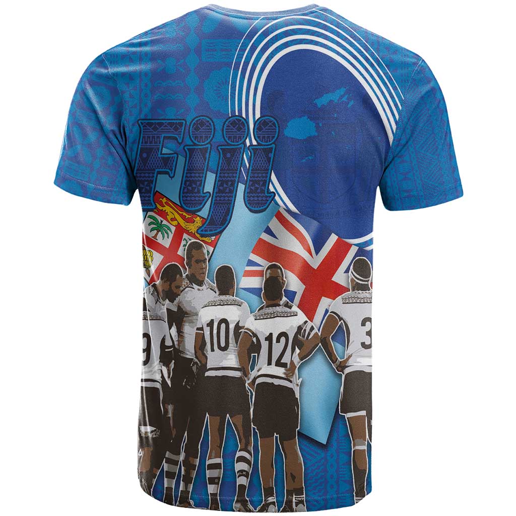 Fiji Rugby Sevens T Shirt Commemorate Gold Medal - Rio de Janeiro 2016 LT03 - Polynesian Pride