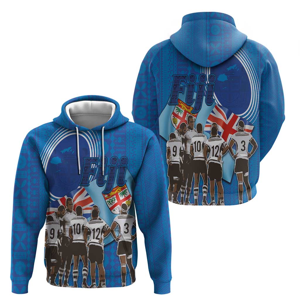 Fiji Rugby Sevens Zip Hoodie Commemorate Gold Medal - Rio de Janeiro 2016