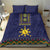 Philippines Merry Christmas Bedding Set Maligayang Pasko with Parol and Xmas Pattern Barong Style