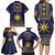 Philippines Merry Christmas Family Matching Long Sleeve Bodycon Dress and Hawaiian Shirt Maligayang Pasko with Parol and Xmas Pattern Barong Style