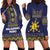 Philippines Merry Christmas Hoodie Dress Maligayang Pasko with Parol and Xmas Pattern Barong Style