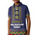 Philippines Merry Christmas Kid Polo Shirt Maligayang Pasko with Parol and Xmas Pattern Barong Style