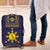 Philippines Merry Christmas Luggage Cover Maligayang Pasko with Parol and Xmas Pattern Barong Style