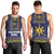 Philippines Merry Christmas Men Tank Top Maligayang Pasko with Parol and Xmas Pattern Barong Style