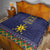 Philippines Merry Christmas Quilt Maligayang Pasko with Parol and Xmas Pattern Barong Style