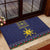 Philippines Merry Christmas Rubber Doormat Maligayang Pasko with Parol and Xmas Pattern Barong Style