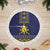 Philippines Merry Christmas Tree Skirt Maligayang Pasko with Parol and Xmas Pattern Barong Style